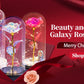 Preserved Roses In Glass Galaxy Rose