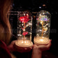 Preserved Roses In Glass Galaxy Rose